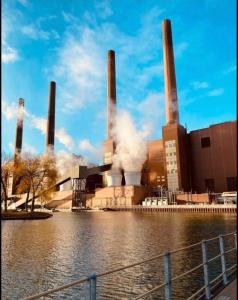 Naturlandskabet i nærheden af lejligheden