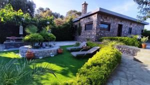 Zahrada ubytování Aithonas Villa
