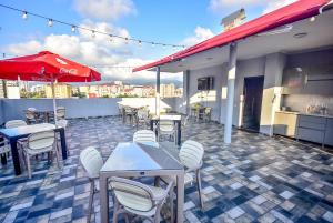 Balkón nebo terasa v ubytování Hotel RANU