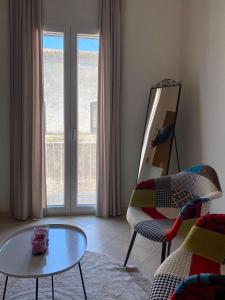 Posezení v ubytování Nenetta Rooms & Suites Monopoli