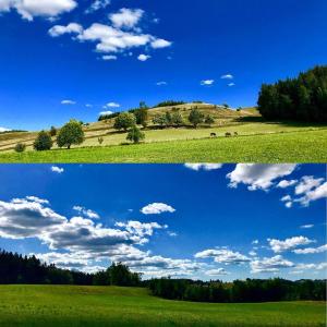 Paesaggio naturale nelle vicinanze della casa vacanze
