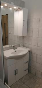 Kúpeľňa v ubytovaní Booking Tržní