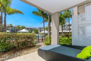A garden outside Peppers Salt Resort & Spa - Lagoon pool access 2 br spa suite