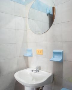 Kylpyhuone majoituspaikassa La Mochila SM