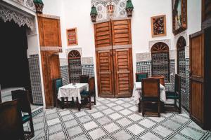 Restaurace v ubytování Riad Rasia