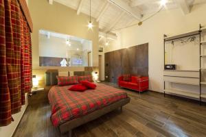 Posteľ alebo postele v izbe v ubytovaní Balneum Rooms & SPA + 29 fotografií