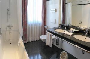 Vannituba majutusasutuses Villa Garni Gardenia