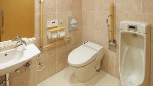 Toyoko Inn Kumamoto Ekimae的一间浴室