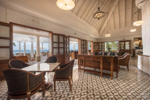 Гостиная зона в The Residence Mauritius