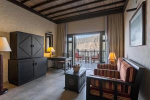 Rõdu või terrass majutusasutuses Atana Musandam Resort