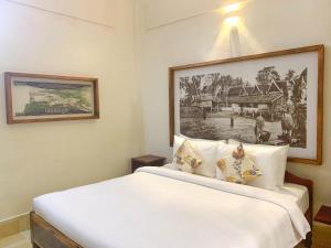 My Key Polanka Private Villa with Pool客房内的一张或多张床位