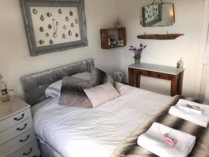 Craiglands Bed and Breakfast, Grassington客房内的一张或多张床位