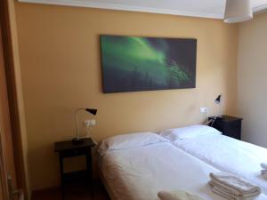Кровать или кровати в номере Felechosa ski & senderismo