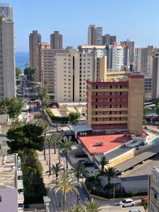 A general view of Benidorm or a view of the city taken from Az apartmant