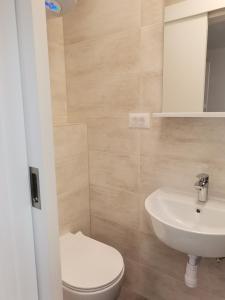Koupelna v ubytování Apartment Luka