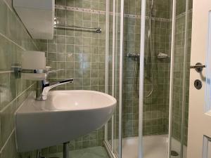 Koupelna v ubytování Ascona: Nostrana Apt. 1