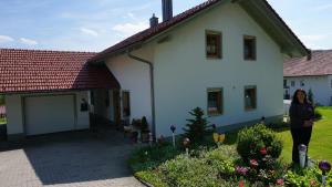 Κήπος έξω από το Ferienwohnung Mies