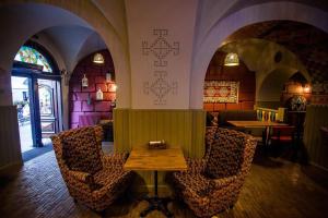 Posezení v ubytování Optima Collection Medievale Lviv