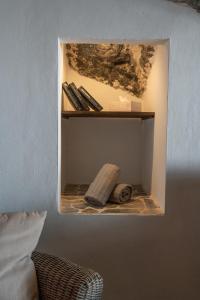 The library in the holiday home
