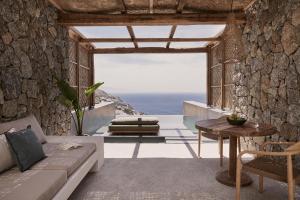 Posezení v ubytování Archipelagos All Suites