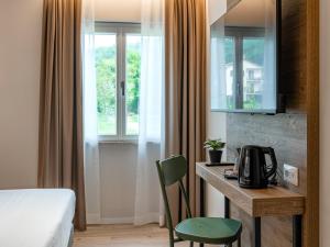 Příslušenství pro přípravu čaje a kávy v ubytování Catignano Hotel