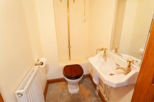 LuxboroughにあるThe Granaryのバスルーム(洗面台、トイレ、シンク付)