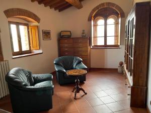 A seating area at Il Casone