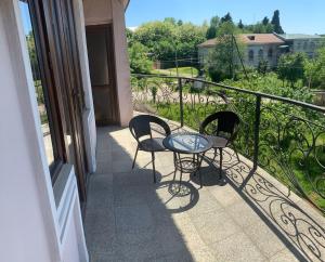 Balkón nebo terasa v ubytování House Magda