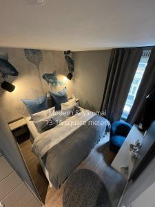 Voodi või voodid majutusasutuse Hotel Falkenturm toas