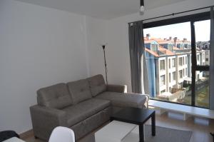 Posedenie v ubytovaní Precioso apartamento con garaje en Ares.