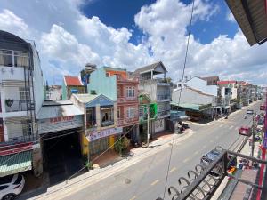 a view of a city street with buildings at Thao My Hostel in Da Lat