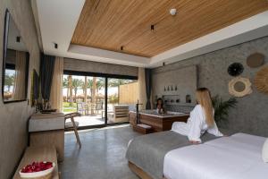 Sunrise Tucana Resort Grand Select客房内的一张或多张床位