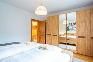 Postel nebo postele na pokoji v ubytování Apartment Weberhäusl