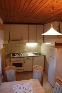 Kuchyň nebo kuchyňský kout v ubytování Apartments in Stari trg ob Kolpi - Süd-Ost Slowenien 42908