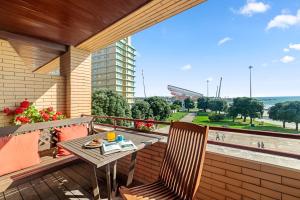 Balkón nebo terasa v ubytování Own Places - Ocean View Apartment + 18 fotografií