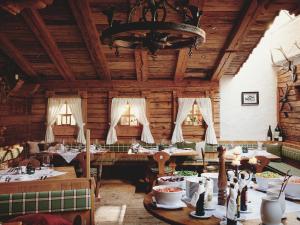 Posedenie v ubytovaní Burg Hotel Oberlech