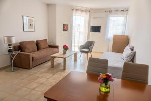Posezení v ubytování Hotel Arethousa