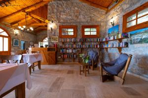 A seating area at Watermill Villa & Hotel Faralya