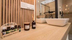 Kúpeľňa v ubytovaní Osada Szczyrk - prywatna sauna&jacuzzi