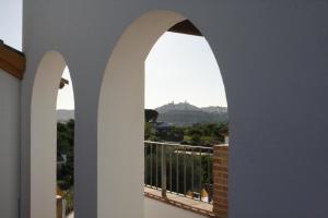 Nespecifikovaný výhled na hory nebo výhled na hory při pohledu z bed and breakfast