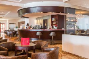 Lounge nebo bar v ubytování Hotel Angela - Adults Recommended