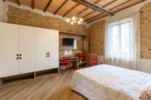 Posteľ alebo postele v izbe v ubytovaní Elegante Casa Mafalda con vista