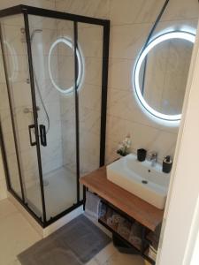 Ένα μπάνιο στο Luxury apartment Queen