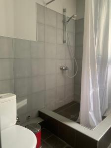 Koupelna v ubytování Hotel Lemi