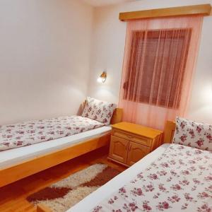Postel nebo postele na pokoji v ubytování Tara Apartmani Malešević - 1
