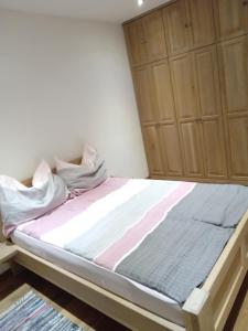 Postel nebo postele na pokoji v ubytování MIKAS HAUS