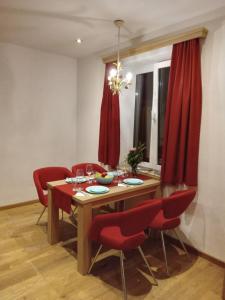 Posezení v ubytování MIKAS HAUS