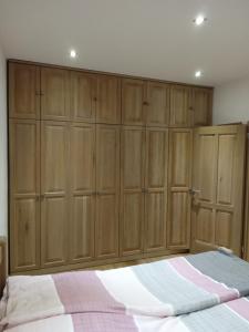 Postel nebo postele na pokoji v ubytování MIKAS HAUS
