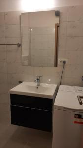 Koupelna v ubytování Apartmani MW, Crveni apartman