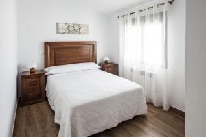 Postel nebo postele na pokoji v ubytování Casa Rural La Fontanita